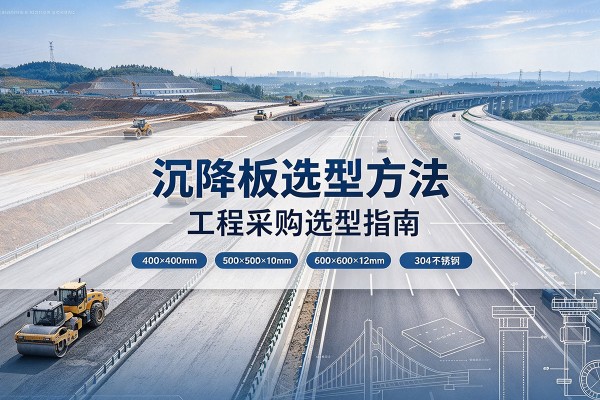 长寿区沉降板选择方法