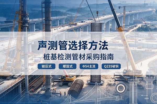 长寿区声测管选型标准