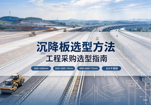 长寿区沉降板选择方法