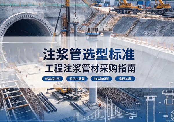 长寿区注浆管选型标准